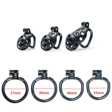 Load image into Gallery viewer, Black Gunshot Cock Cage - Standard