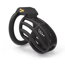 Load image into Gallery viewer, Black Visor Cock Cage