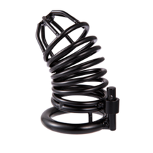 Load image into Gallery viewer, Coiled Jail Cock Cage