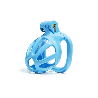 Blue Python Cock Cage - Nub