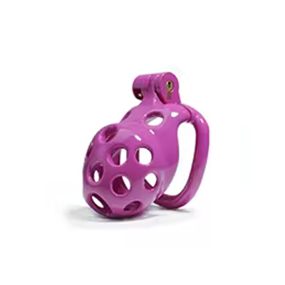 Purple Gunshot Cock Cage - Small