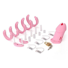 Load image into Gallery viewer, Pink Silicone Cock Cage
